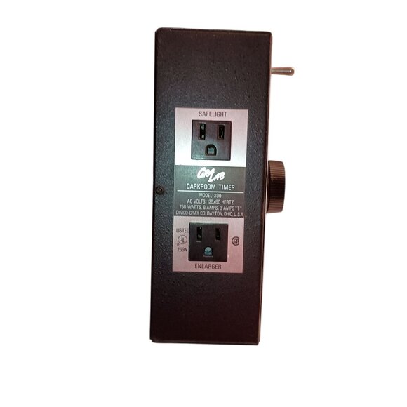 Gra-Lab Model 300 Darkroom Timer 60-Minute 125V 750W Vintage Photography Equipme - Picture 4 of 5